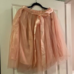 Blush Tulle Skirt * XL * NWT